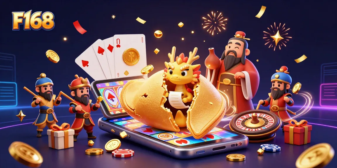 Place bets on F168 with a fortune cookie theme bringing luck and gold-filled excitement.